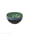 Blue Border Bowl vase