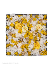 Yellow Preserved Flowers Box | Lumiere Jardin