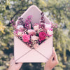 Enveloppe et Fleur in Pink Theme - Champs Fleur