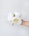 Peonies Buds - Silk Flowers (2 buds) - Champs Fleur